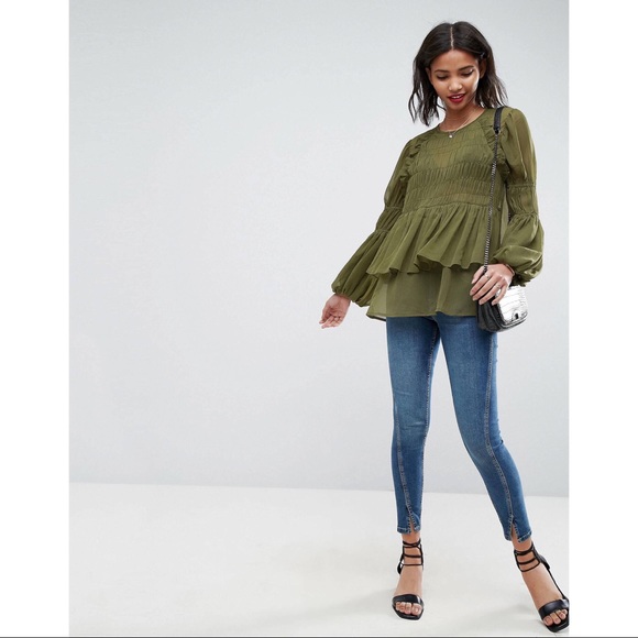 ASOS Flowy Blouse - Picture 2 of 5